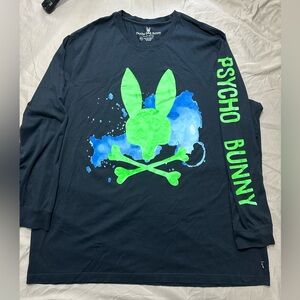 Mens Psycho Bunny Long Sleeve-Size 4XLT